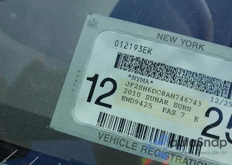 2010 Subaru Forester 2.5X Limited z USA, uszkodzony, nr VIN JF2SH6DC8AH746743